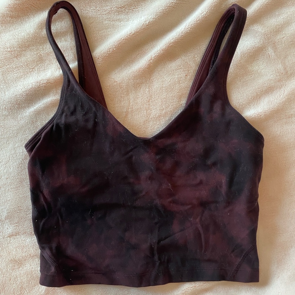 Lululemon Align Tank Diamond Dye Black